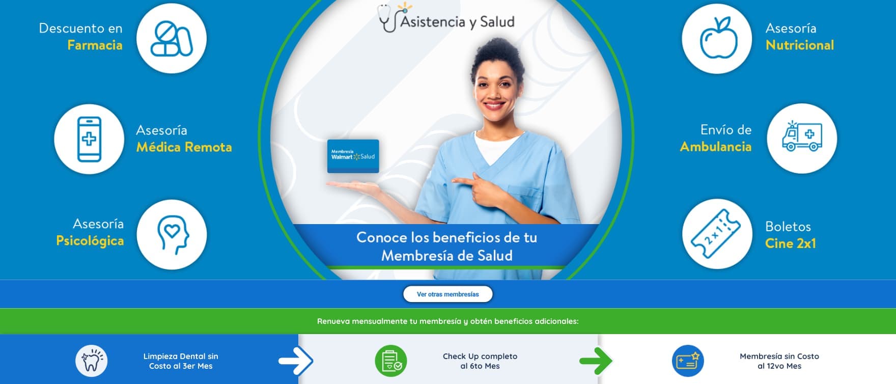 Salud Walmart — Digital Membership Platform
